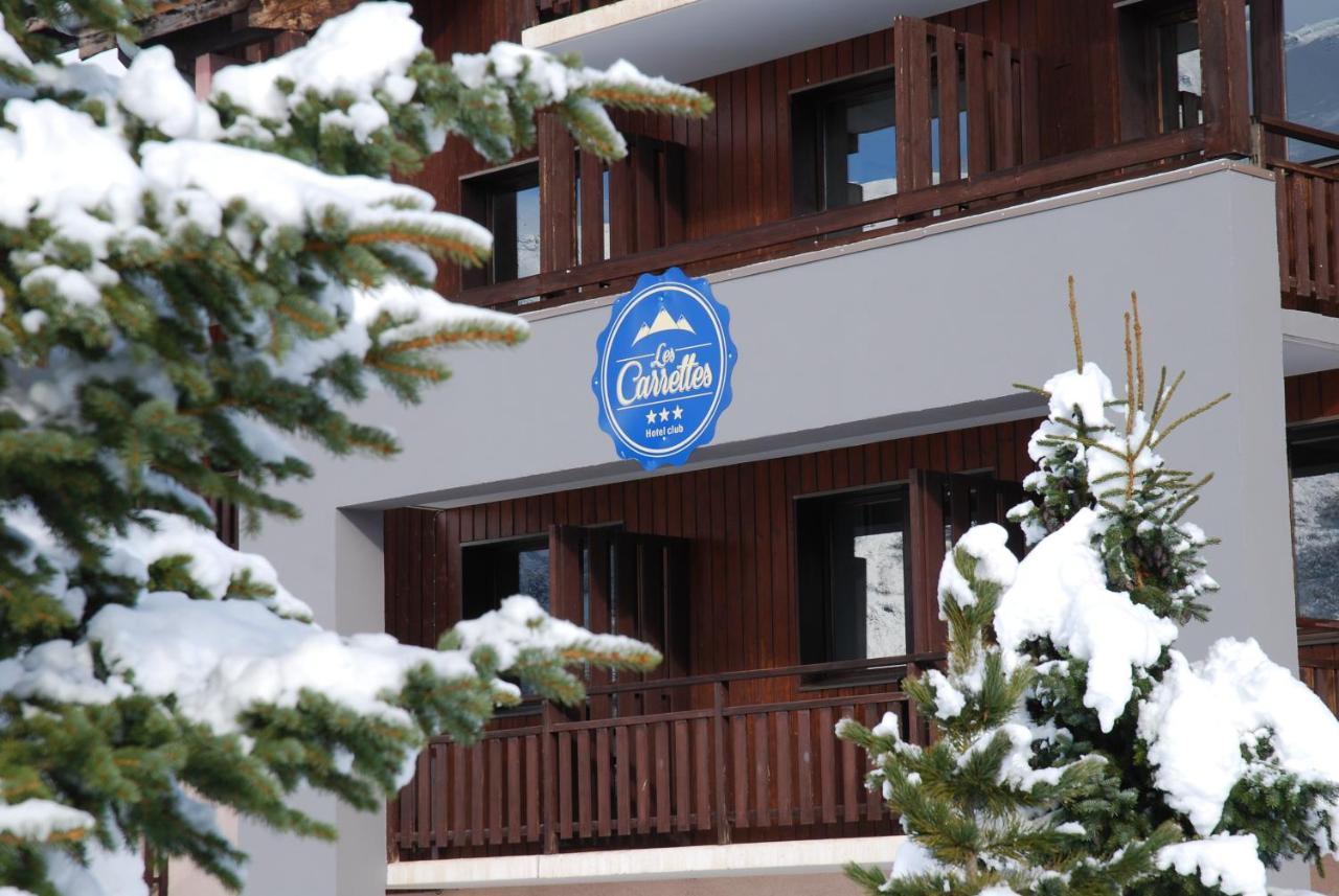 Hotel Club "Les Carrettes" Valmeinier Eksteriør bilde
