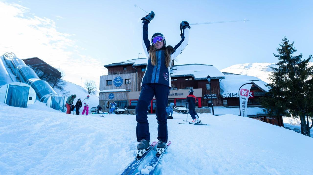 Hotel Club "Les Carrettes" Valmeinier Eksteriør bilde