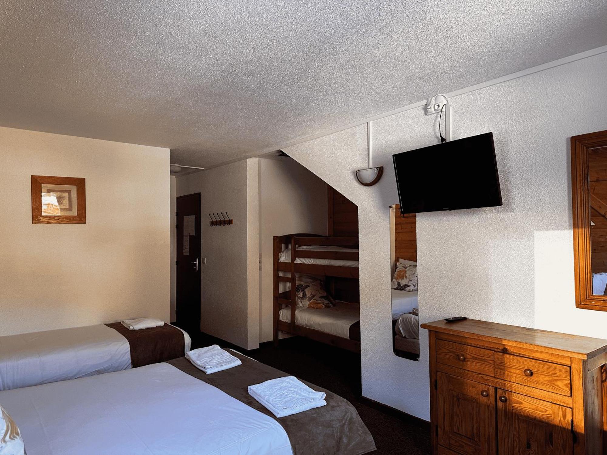 Hotel Club "Les Carrettes" Valmeinier Eksteriør bilde